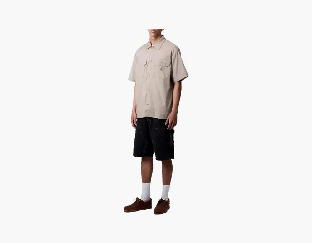 Carhartt WIP Craft Short Sleeve Shirt Beige