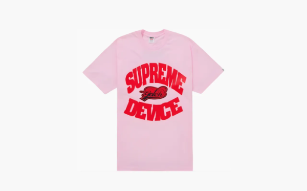 Supreme x Goodenough Device Tee Pink 