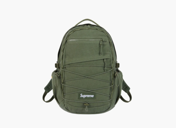 Supreme Logo Backpack (SS25) Olive 