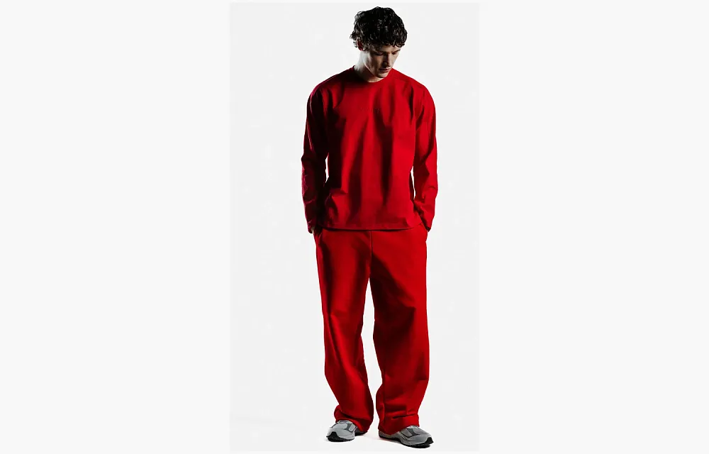 WYSION LONG CARMINE RED
