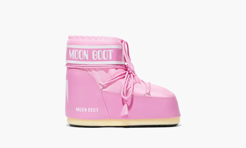 Moon Boot Icon Low Nylon Pink