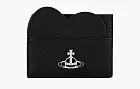 Vivienne Westwood Heart Card Holder Black