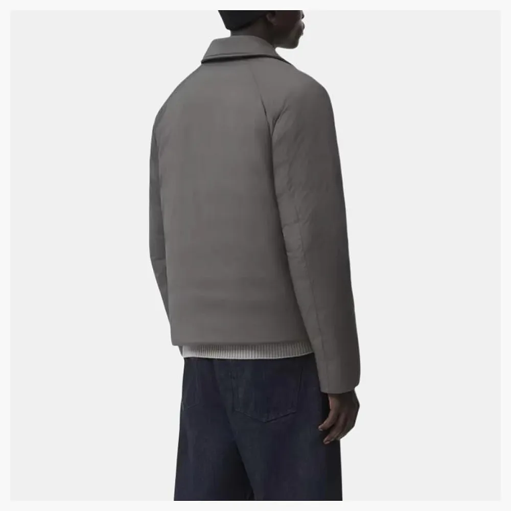 Canada Goose Lodge Coach Jacket Black Label Coastal Grey