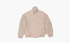 Acne Studios Logo Zipper Jacket Beige