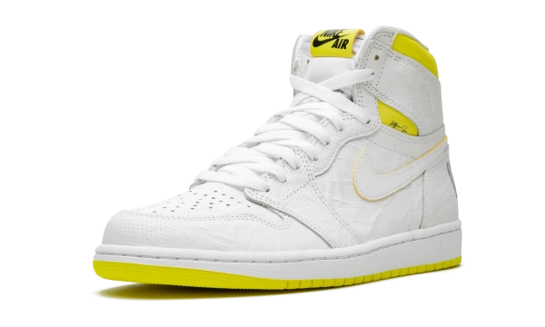 Air Jordan 1 High First Class Flight White 