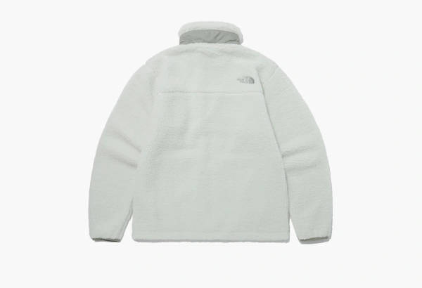 The North Face Reversible Fleece Jacket White 