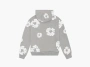 Denim Tears The Cotton Wreath Hoodie Grey 