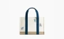 Hermes Cotton Canvas Bag Blue 