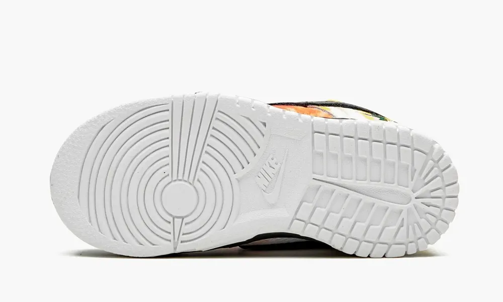 Nike SB Dunk Low Qs TD Tie-dye Rayguns 2019 - Black Kids