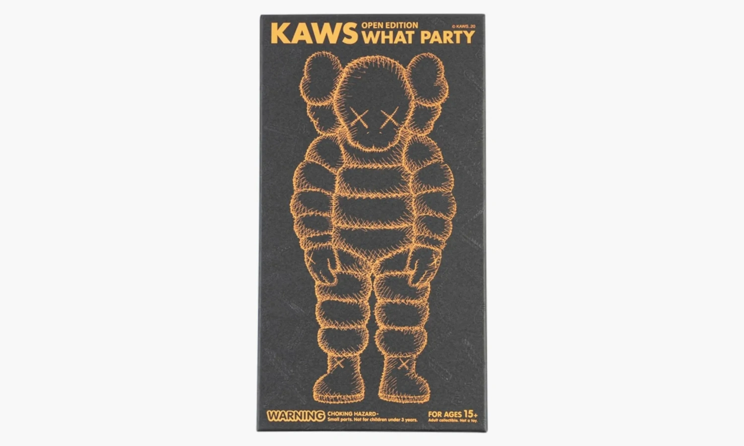 Kaws What Party Figure Orange 