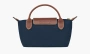 Longchamp Le Pliage Original Pouch With Handle Navy 