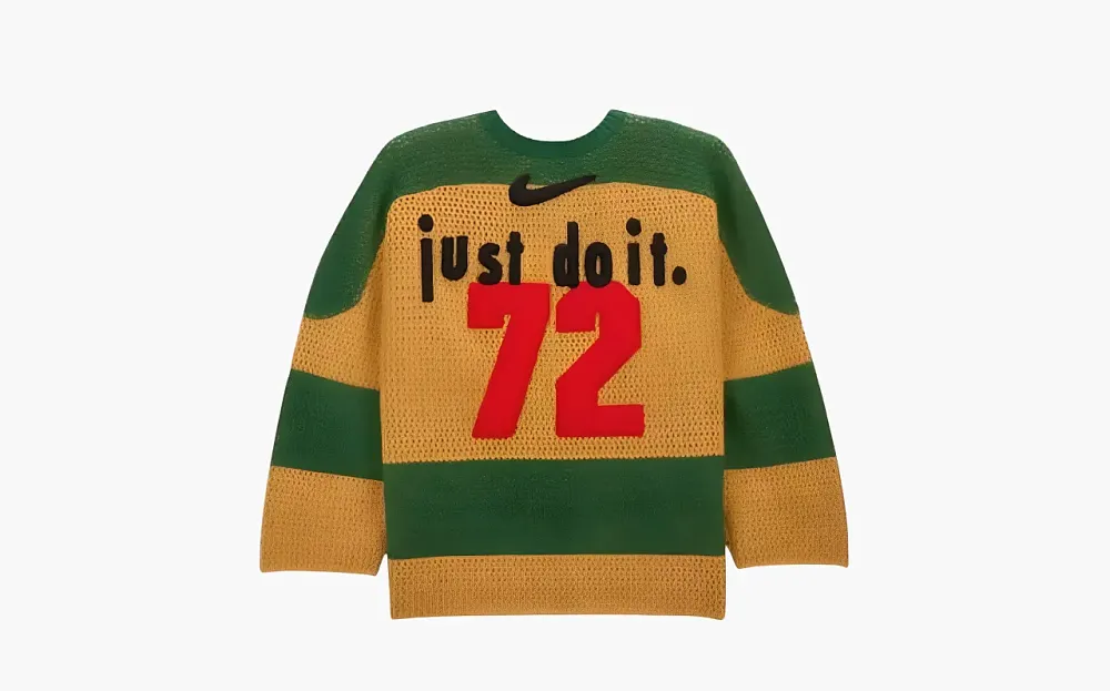 Nike Cpfm X Nike Crochet Hockey Sweater Yellow/Green