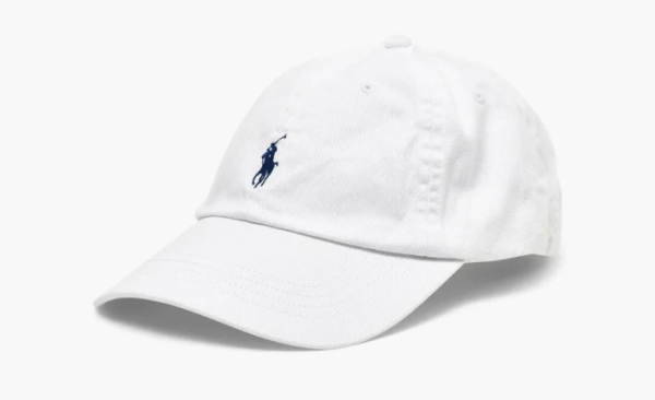 Polo Ralph Lauren Chino Sport Cap White/Marlin Blue  Polo Ralph Lauren Chino Sport Cap White/Marlin Blue