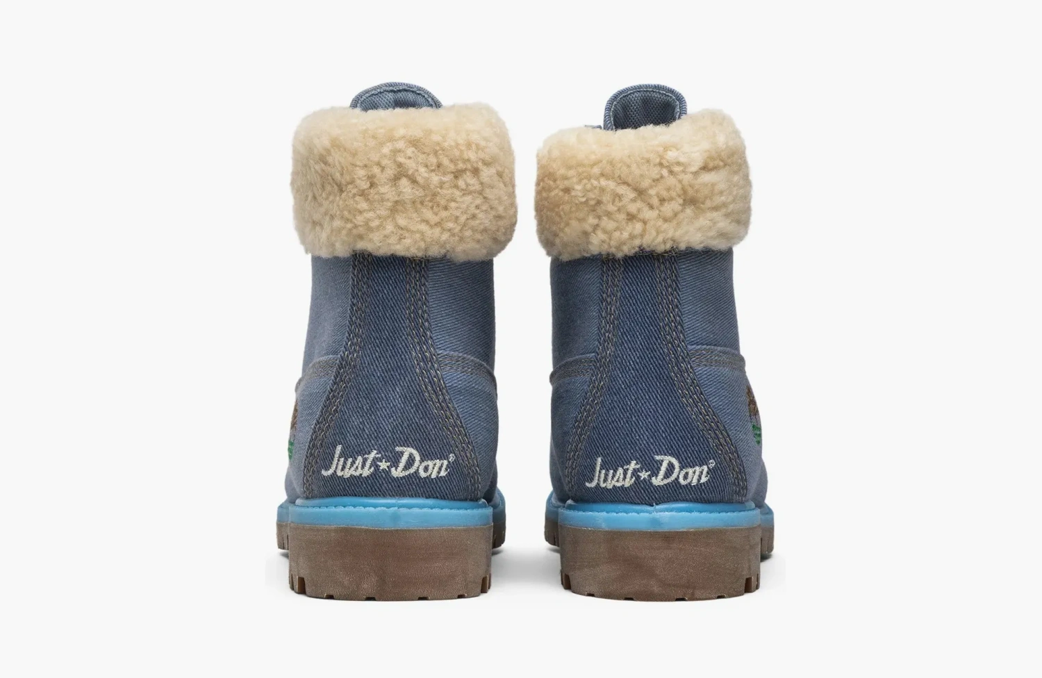 Timberland 6 Inch Fabric Boot x Just Don Blue 