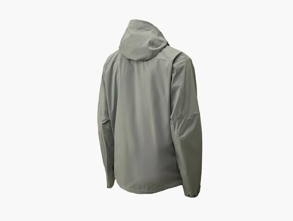 C.P. Company Pro-Tek Hooded Lens Jacket Silver Blue