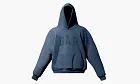Yeezy X GAP X Balenciaga Dove Shrunken Hoodie Dark Blue