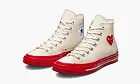 Comme des Garcons Play x Converse Chuck 70 High Pristine Red