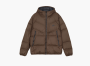 Nike Hooded Puffer Jacket Brown 