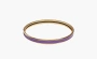 Hermès Enamel Bangles Unisex Purple 