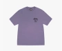 Stussy Classic Gear Pigment Dyed Tee Grape 