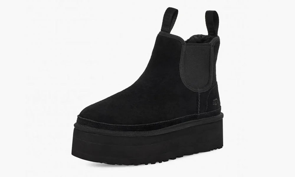 UGG Neumel Platform Chelsea WMNS Black