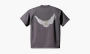 Yeezy X GAP X Balenciaga Dove Padded Heavy Fleece Tee Washed Black 