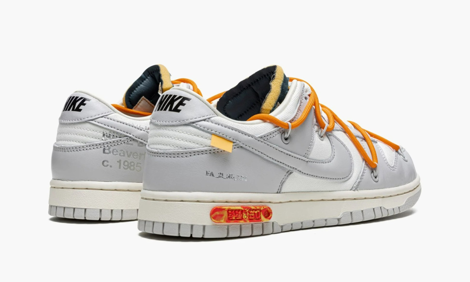 фото Dunk Low "Off-White - Lot 44" (Nike Dunk Low)-DM1602 104