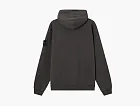 Stone Island Malfile Fleece Hooded Sweatshirt Charcoal Grey