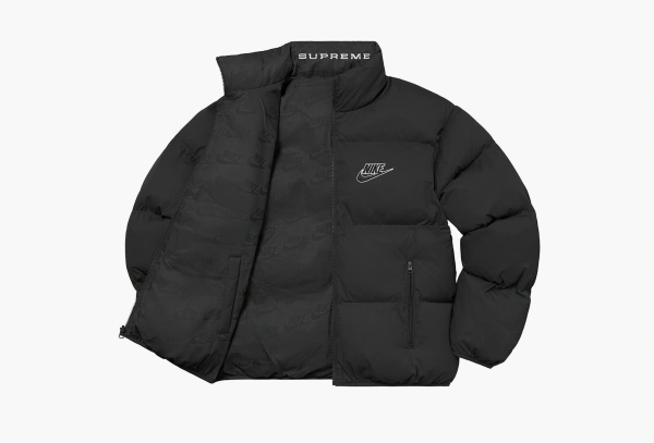 Supreme x Nike Reversible Puffy Jacket Black  Supreme x Nike Reversible Puffy Jacket Black