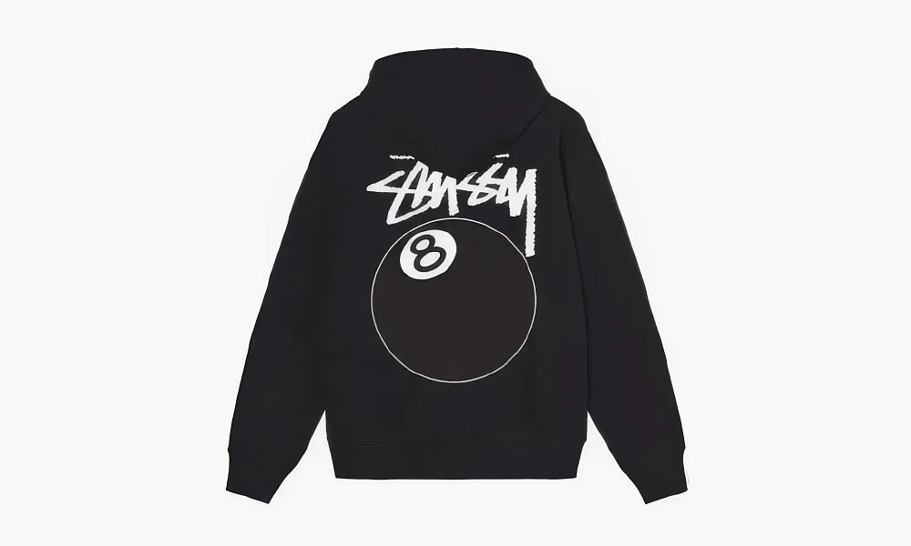 Stussy Ball Hoodie Black