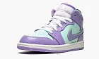 Air Jordan 1 Mid PS Purple Aqua Kids