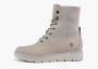 Timberland Auth Teddy Fleece Wide-Fit WMNS "Winter White Nubuck" 