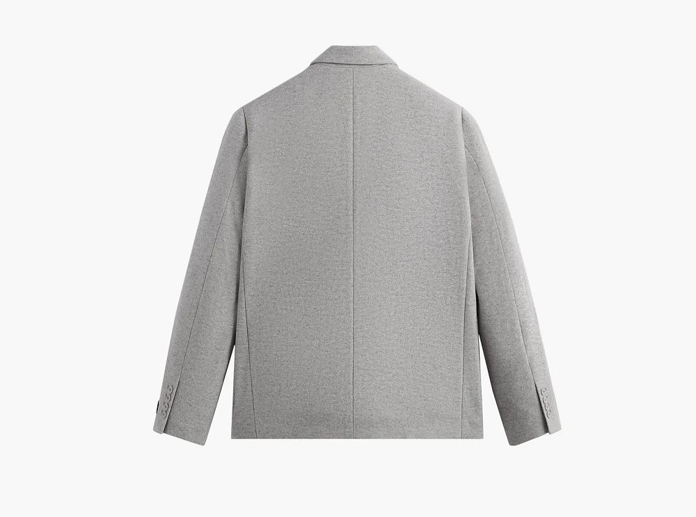Kith Felted Jersey Julius Blazer Heather Grey