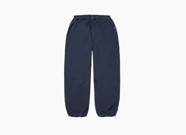 Supreme  Spellout Embroidered Track Pant Navy 