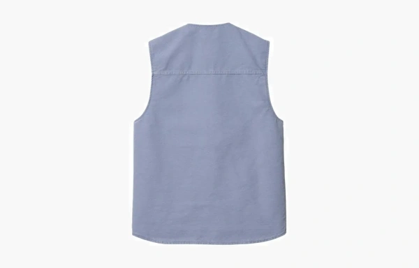Carhartt WIP SS24 Arbor Vest Bay Blue (aged canvas) V 