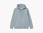 Carhartt WIP Hooded Chase Zip Jacket Grey