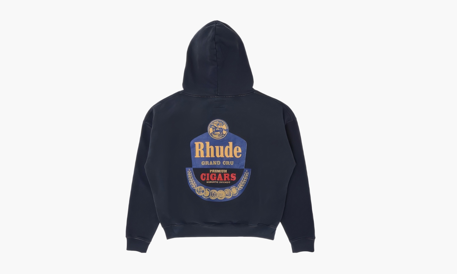 RHUDE Grand Cru Hoodie "Vintage Black" 