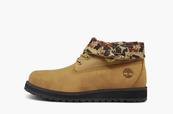 Timberland Casual Two-Wear Turn-Over Boots Wheat 