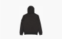 Stone Island Logo Patch Drawstring Hoodie Charcoal 