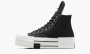Rick Owens X Converse Drkshdw Chuck Taylor All Star Dbl Drkstar HI Black 