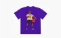 Cactus Jack by Travis Scott x McDonald's Action Figure Series II T-Shirt Purple 