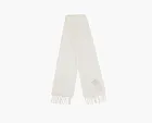 Loewe Mohair-Blend Scarf White