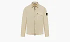 Stone Island Cotton Zipped Jacket Beige