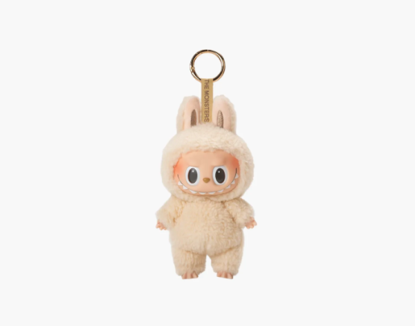 Pop Mart Labubu The Monsters Tasty Macarons  Vinyl Plush Pendant Soymilk  Pop Mart Labubu The Monsters Tasty Macarons  Vinyl Plush Pendant Soymilk