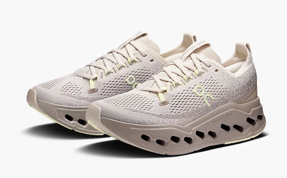 On Cloudsurfer Max WMNS Pelican Limelight