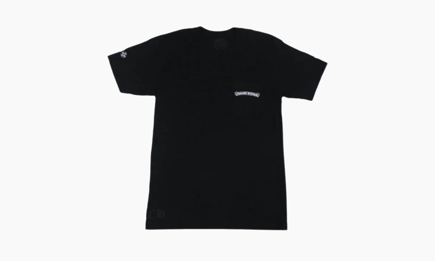 Chrome Hearts Eye Chart Dagger T-shirt Black 