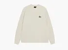 Stussy Raglan Thermal Long-Sleeve Crew Bone
