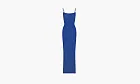 SKIMS Soft Lounge Long Slip Dress Blue