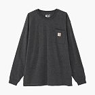 Carhartt K126 Pocket Long-Sleeve T-Shirt Charcoal