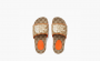 Gucci x The North Face GG Slide "Orange Beige Ebony Original GG Canvas" 